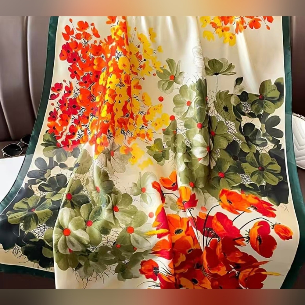 Floral Scarf